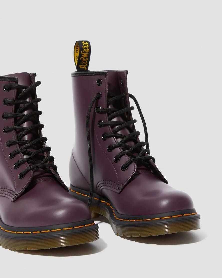 1460 W Purple Smooth Boots