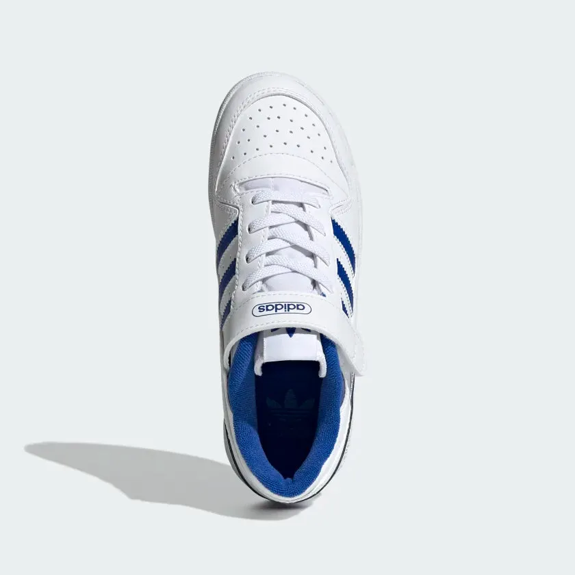 Adidas - Kids Forum Low Cloud White / Royal Blue / Cloud White  FY7978