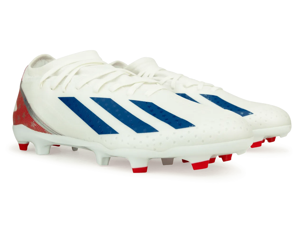 adidas Men's X Crazyfast USA.3 FG White/Red