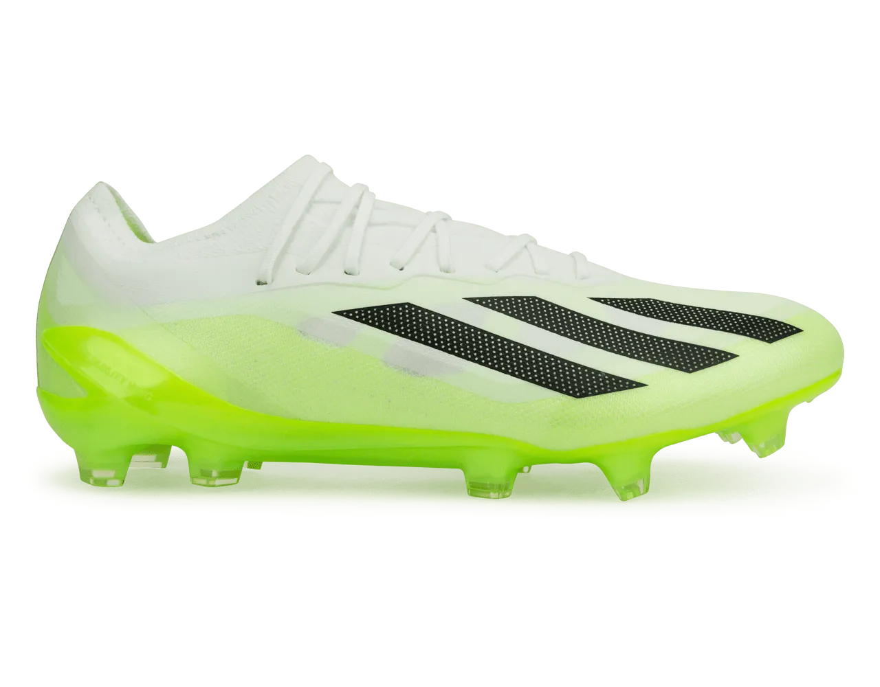 adidas Men's X Crazyfast.1 FG White/Lucid Lemon