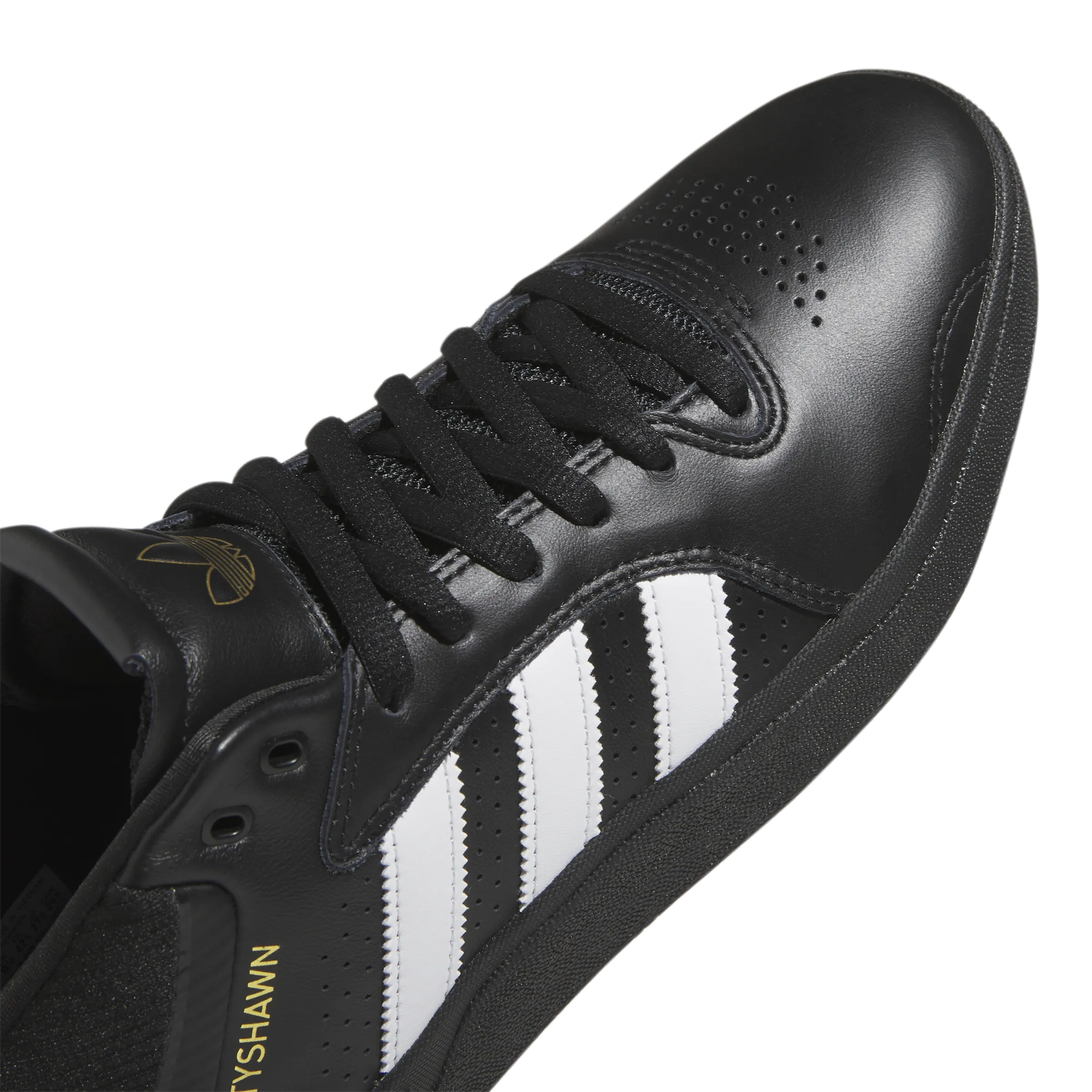 Adidas Tyshawn - Core Black/Cloud White/Gold Metallic