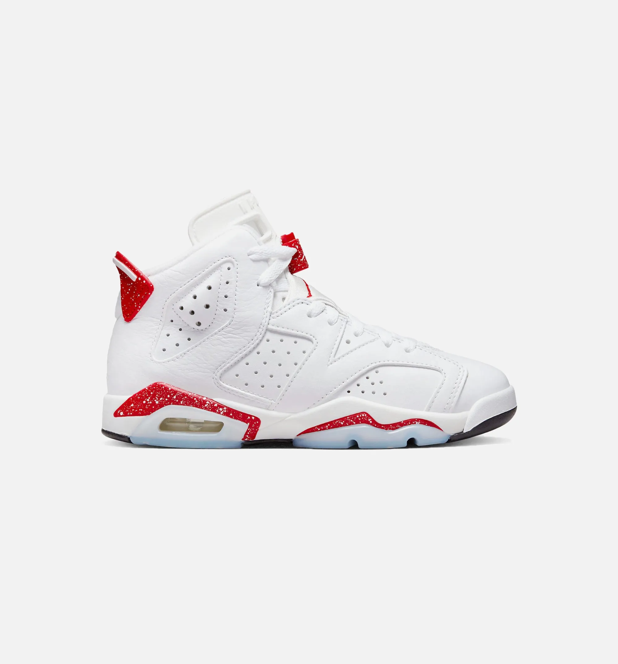 Air Jordan 6 Retro Red Oreo Grade School Basketball Shoe - White/Red  Free Shipping