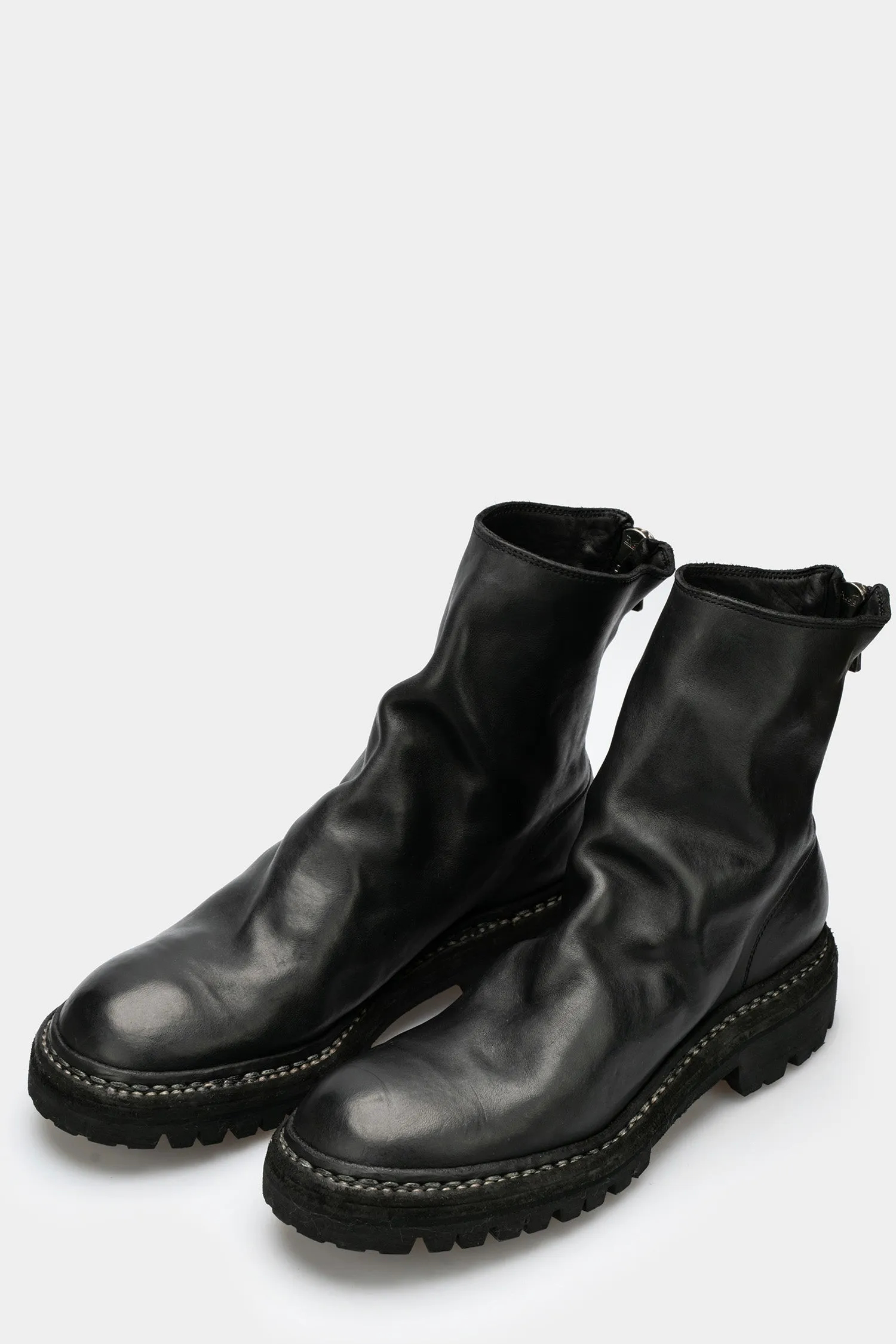 Back zip boots | 796V_N