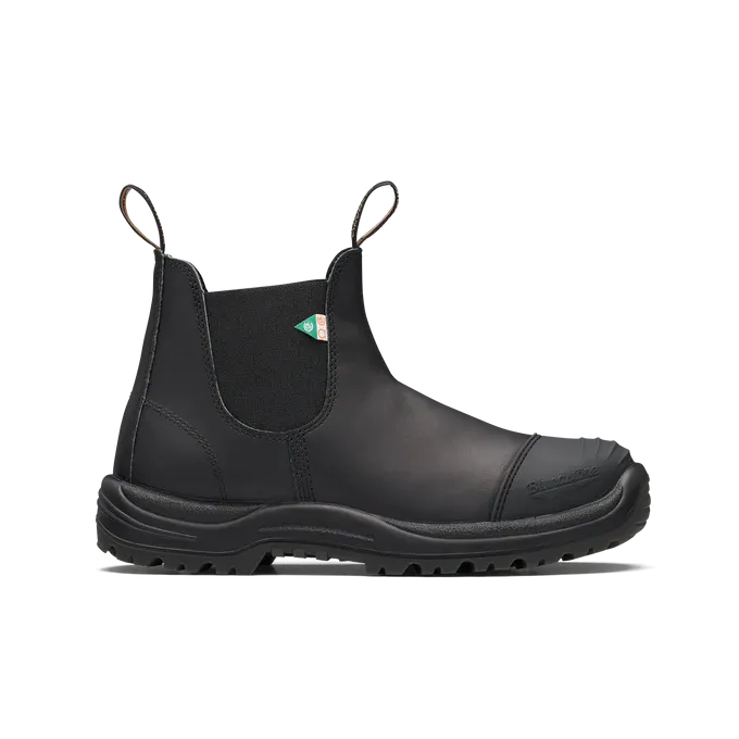 Blundstone 168 - Work & Safety Boot Black with Toe Cap