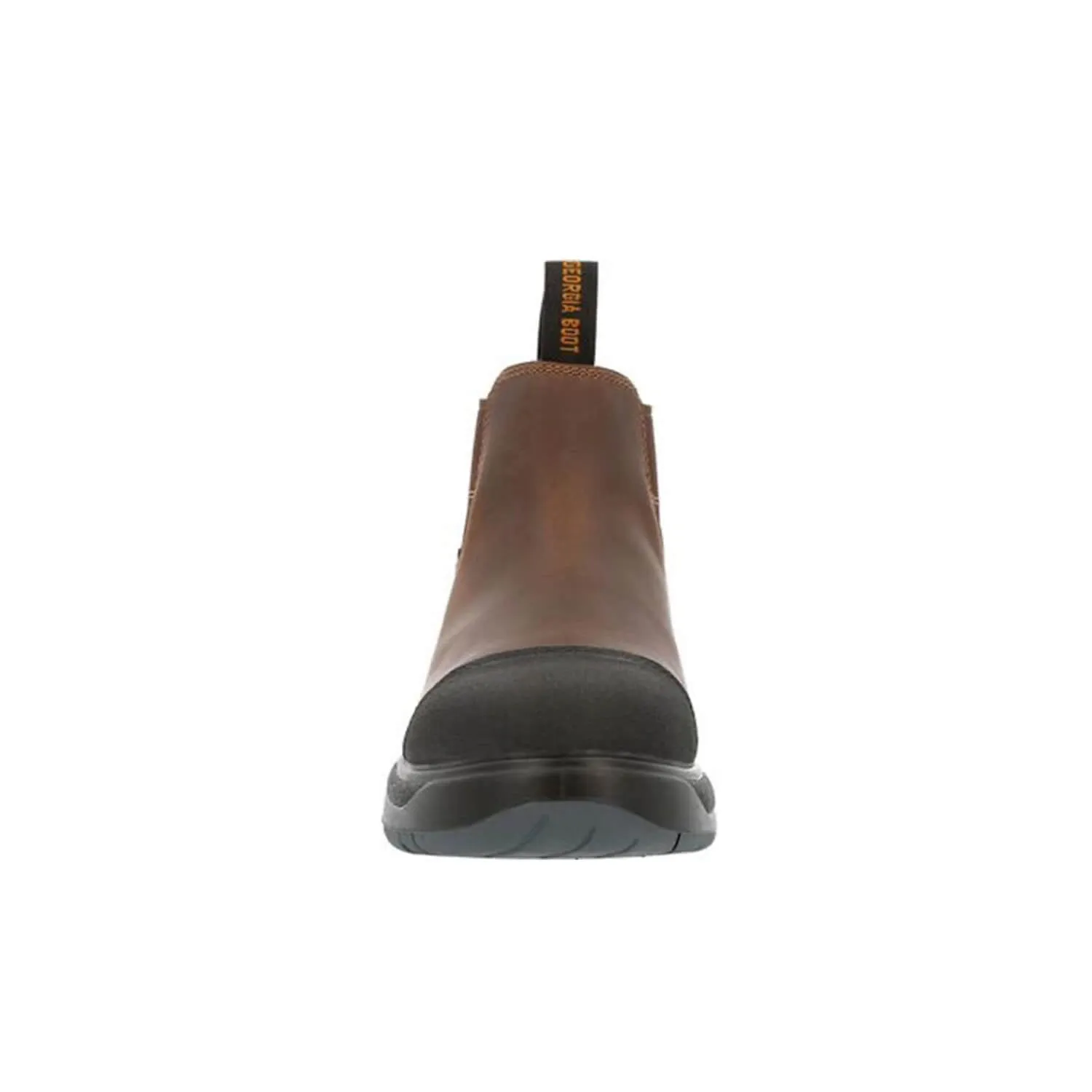 Brewmaster Composite-Toe Chelsea Boots Brown