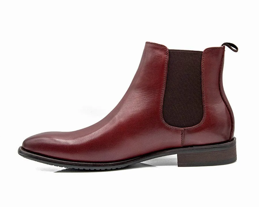 CARDIZ | Ox Blood Chelsea Boots