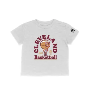 Cleveland Basketball Mascot - Toddler Crew T-shirt