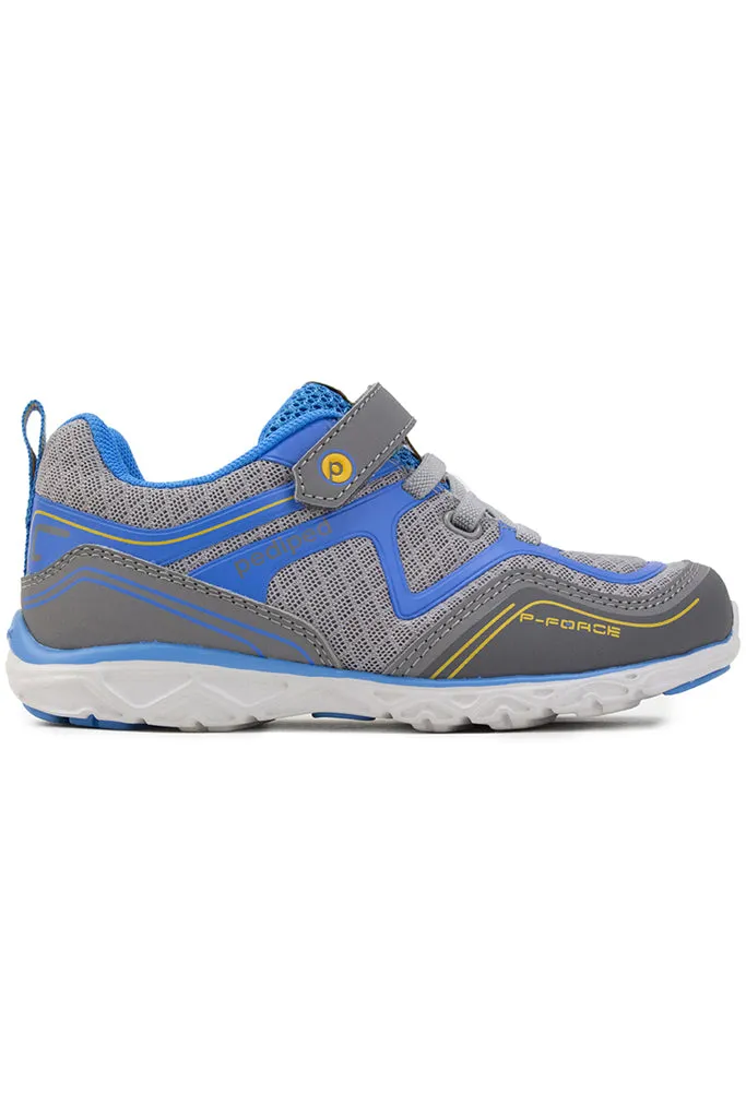 Flex Force Grey Blue Athletic Shoes