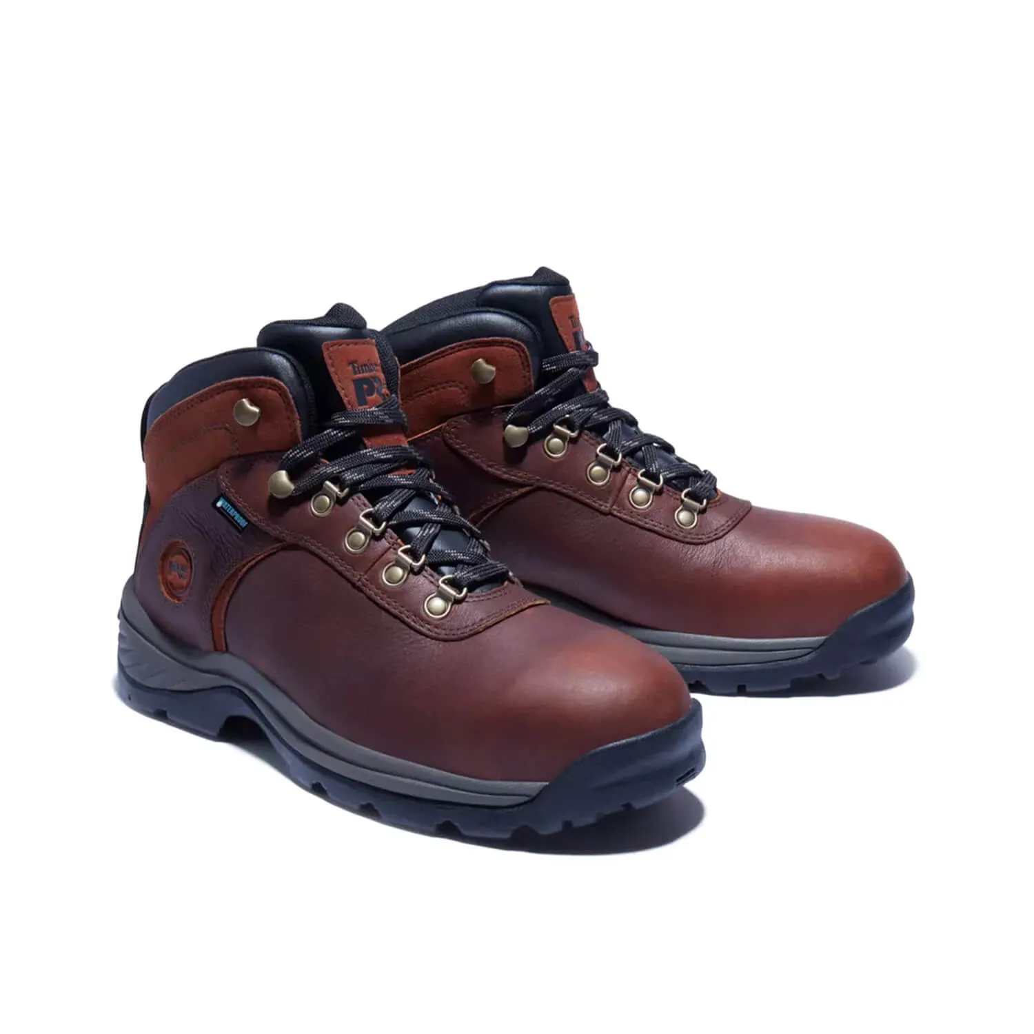 Flume Men's Steel-Toe Boot WP Brown