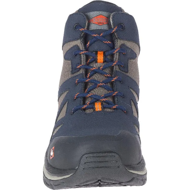 Fullbench Speed Mid Men's Carbon-Fiber Work Boots Navy