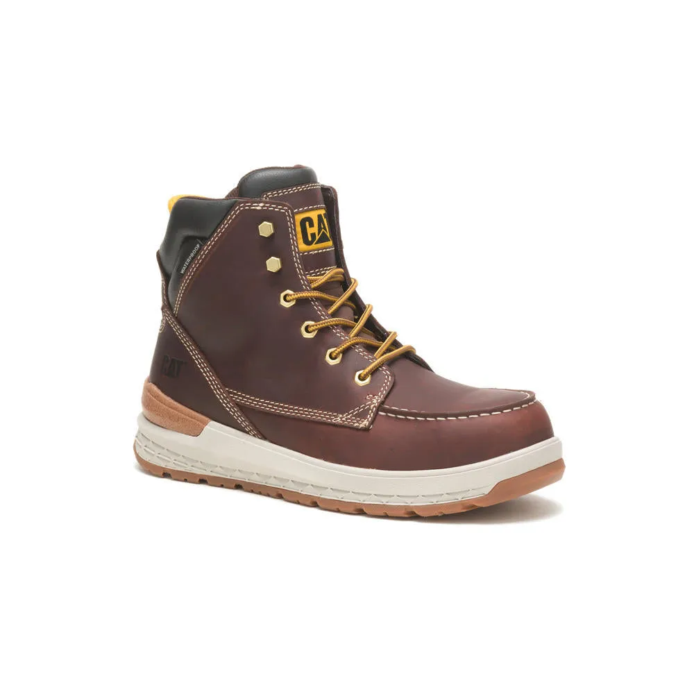 Impact Men's Composite-Toe Work Boots Wp Friar Brown