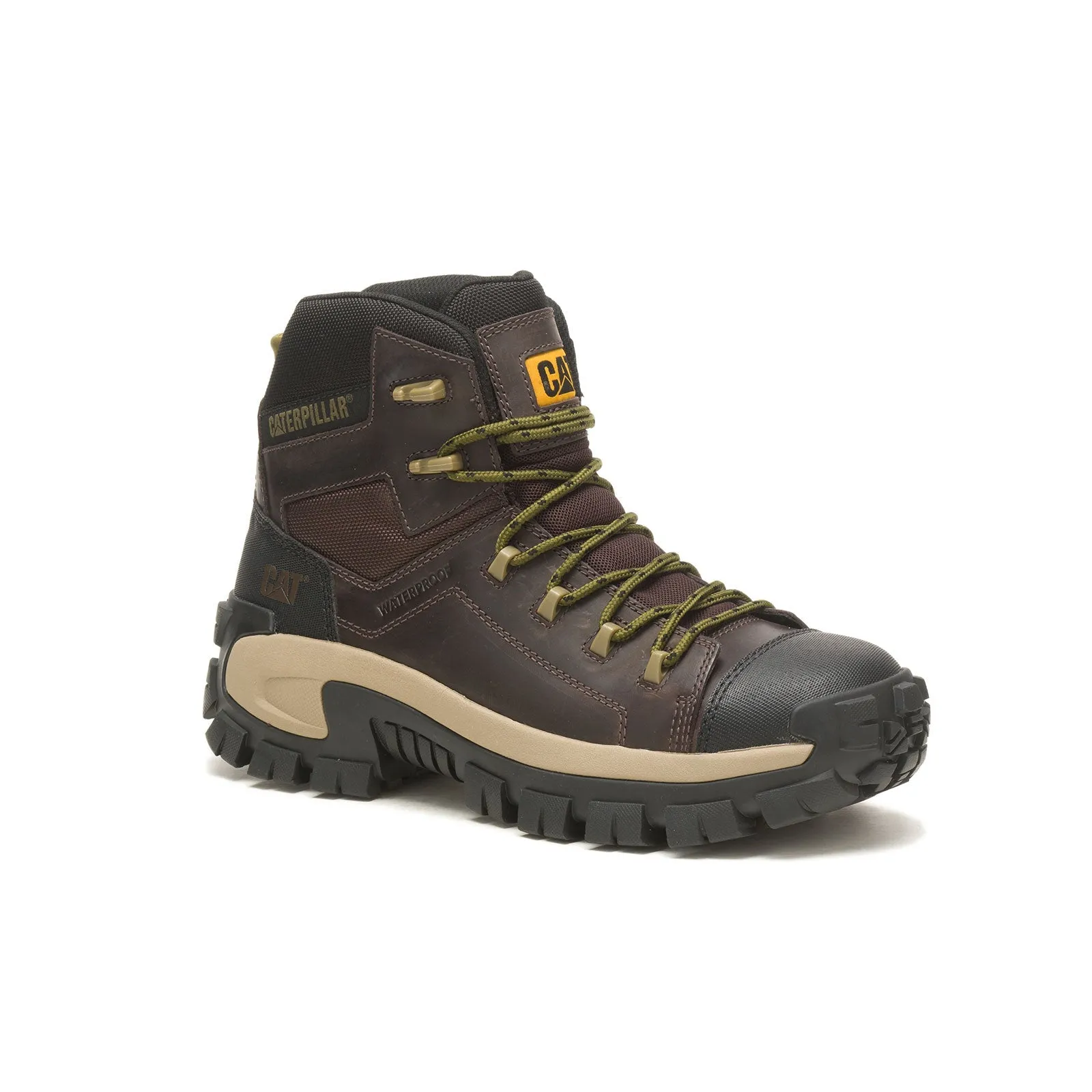 Invader Hiker Men's Composite-Toe Work Boots Wp Coffee Bean