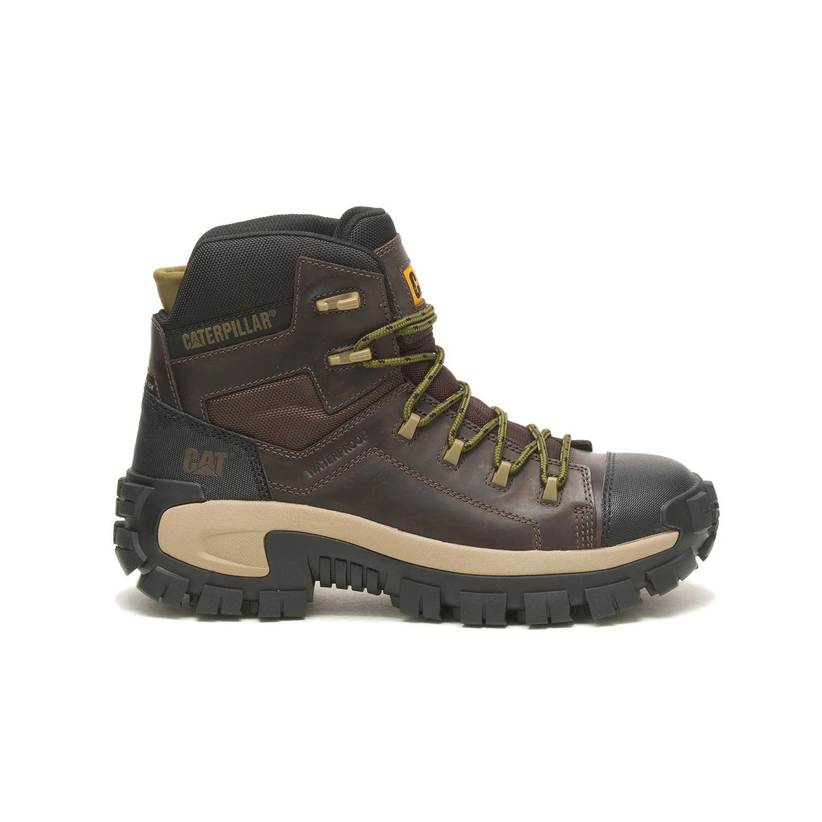 Invader Hiker Men's Composite-Toe Work Boots Wp Coffee Bean