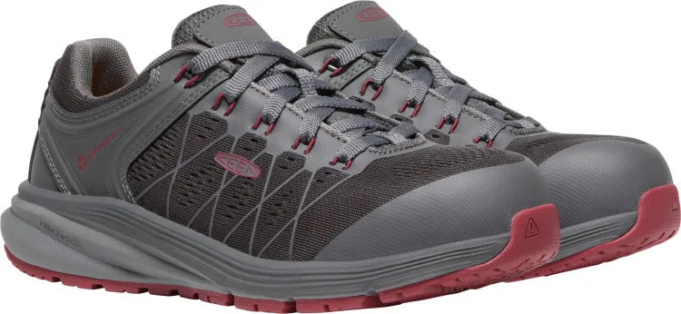 'Keen Utility' Women's Vista Energy EH Comp Toe - Magnet / Rhubarb