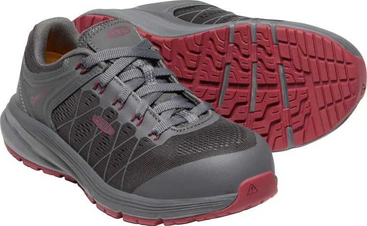 'Keen Utility' Women's Vista Energy EH Comp Toe - Magnet / Rhubarb