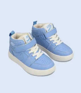 KG0072-BLUE-Girls Casual Sneakers