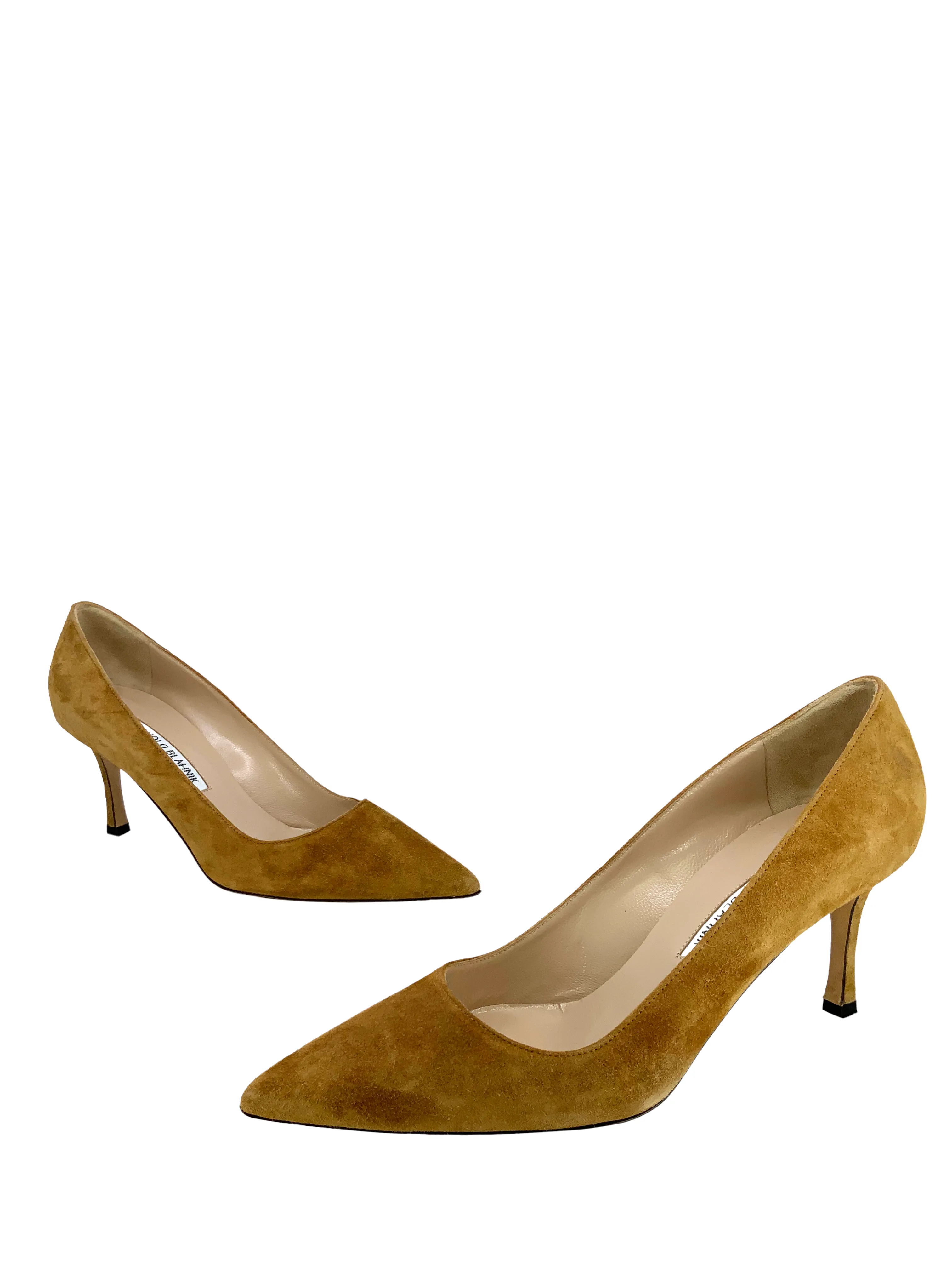 Manolo Blahnik BB Suede Pumps Size 7.5