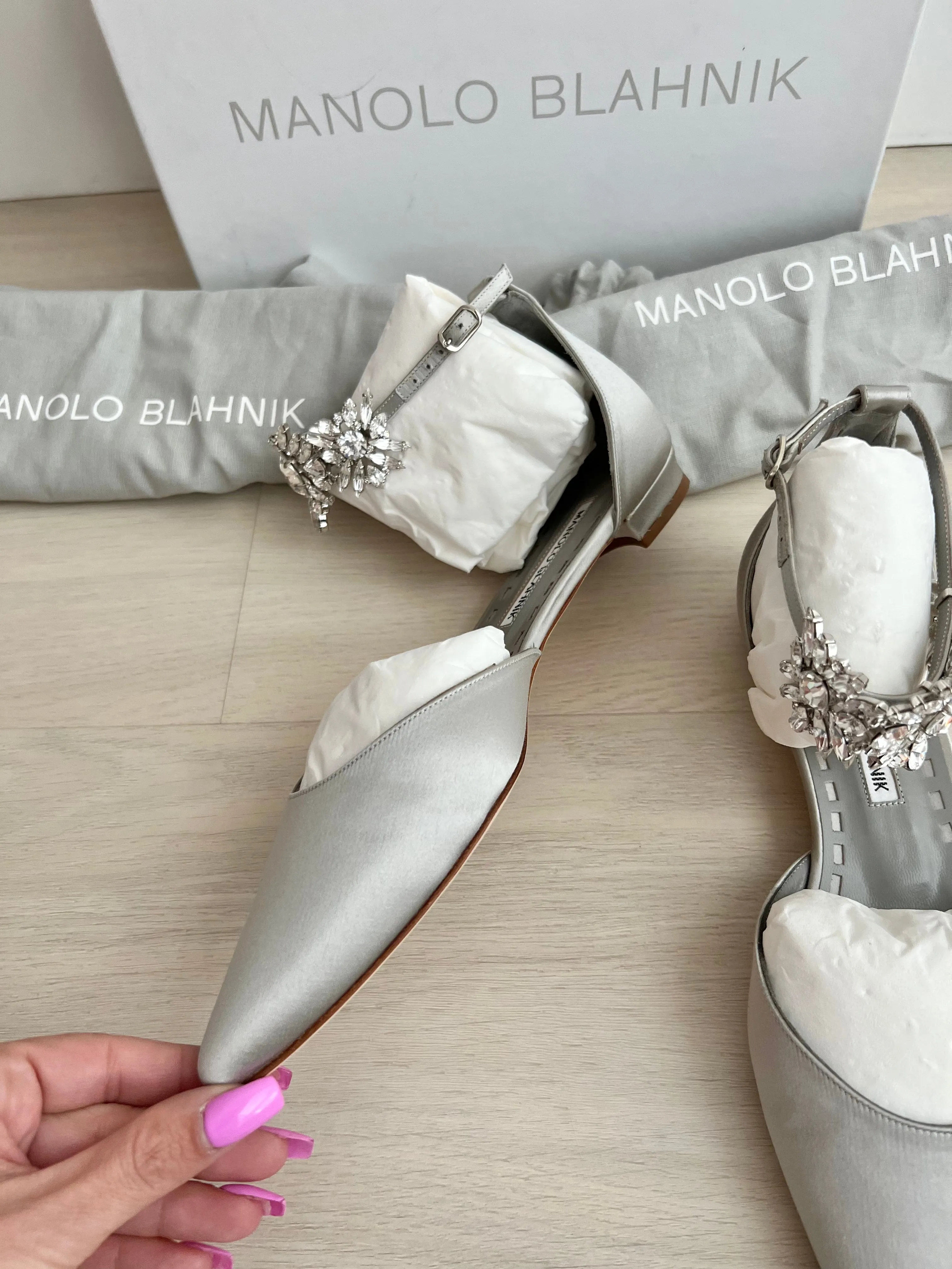 Manolo Blahnik Sicaria Flats