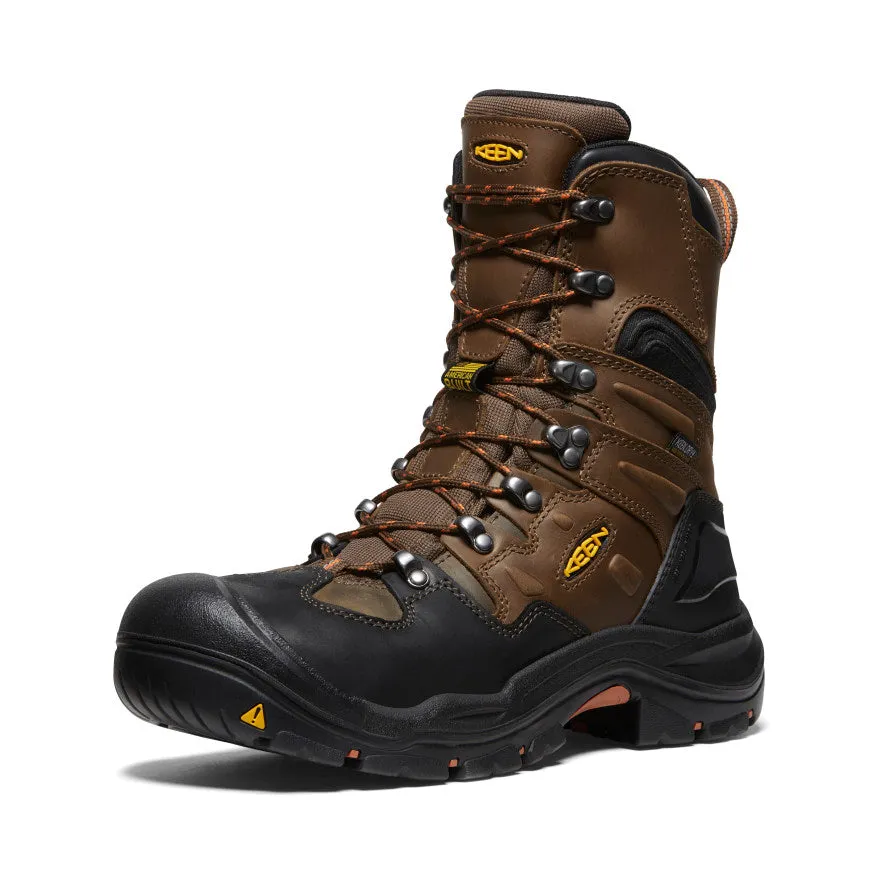 Men's Coburg 8 Waterproof Boot (Steel Toe)  |  Cascade Brown/Brindle