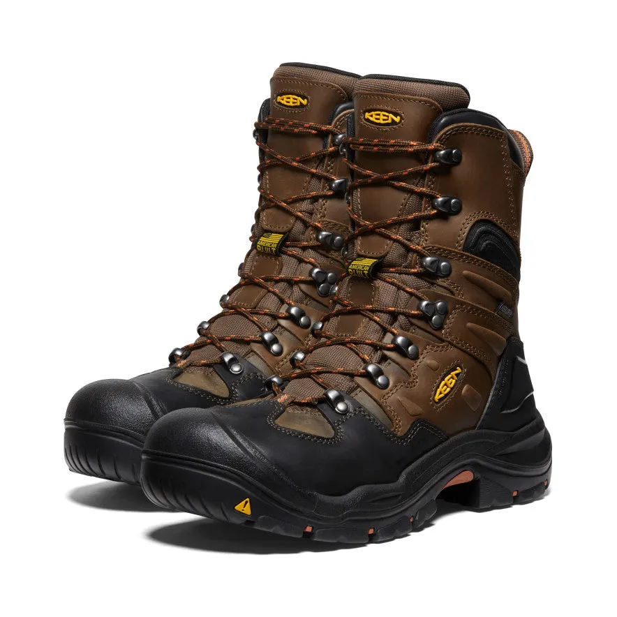 Men's Coburg 8 Waterproof Boot (Steel Toe)  |  Cascade Brown/Brindle