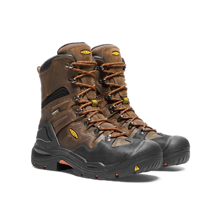 Men's Coburg 8 Waterproof Boot (Steel Toe)  |  Cascade Brown/Brindle