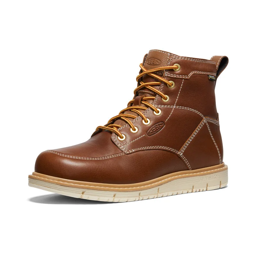 Men's San Jose 6 Waterproof Boot (Soft Toe)  |  Tortoise Shell/Star White