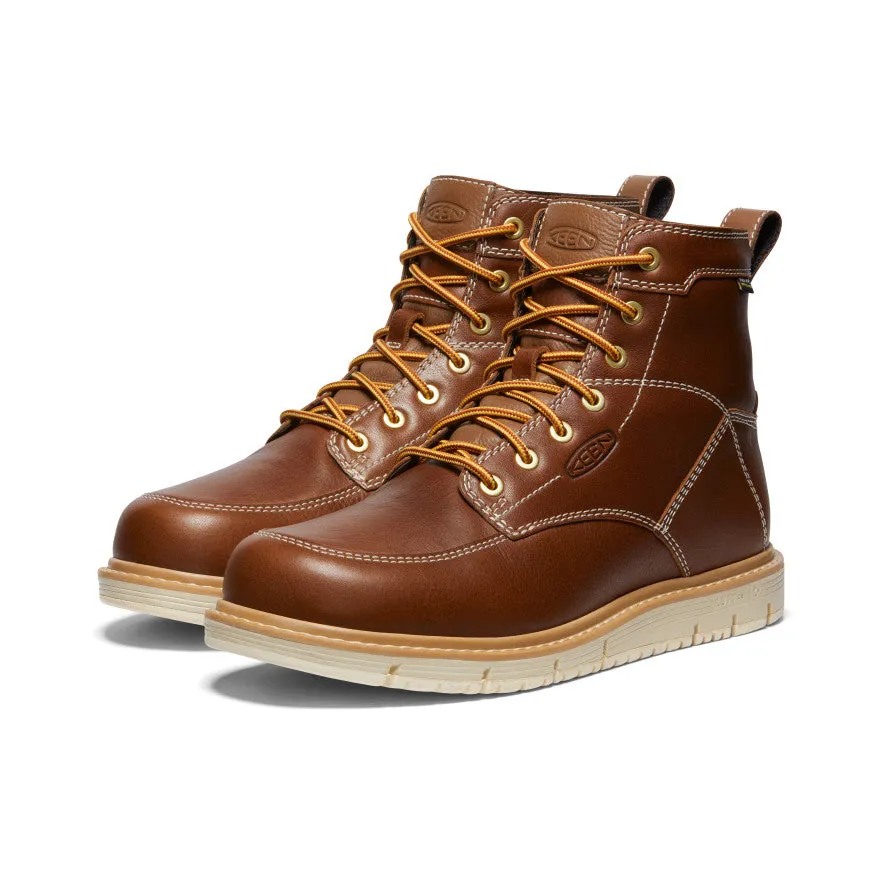 Men's San Jose 6 Waterproof Boot (Soft Toe)  |  Tortoise Shell/Star White