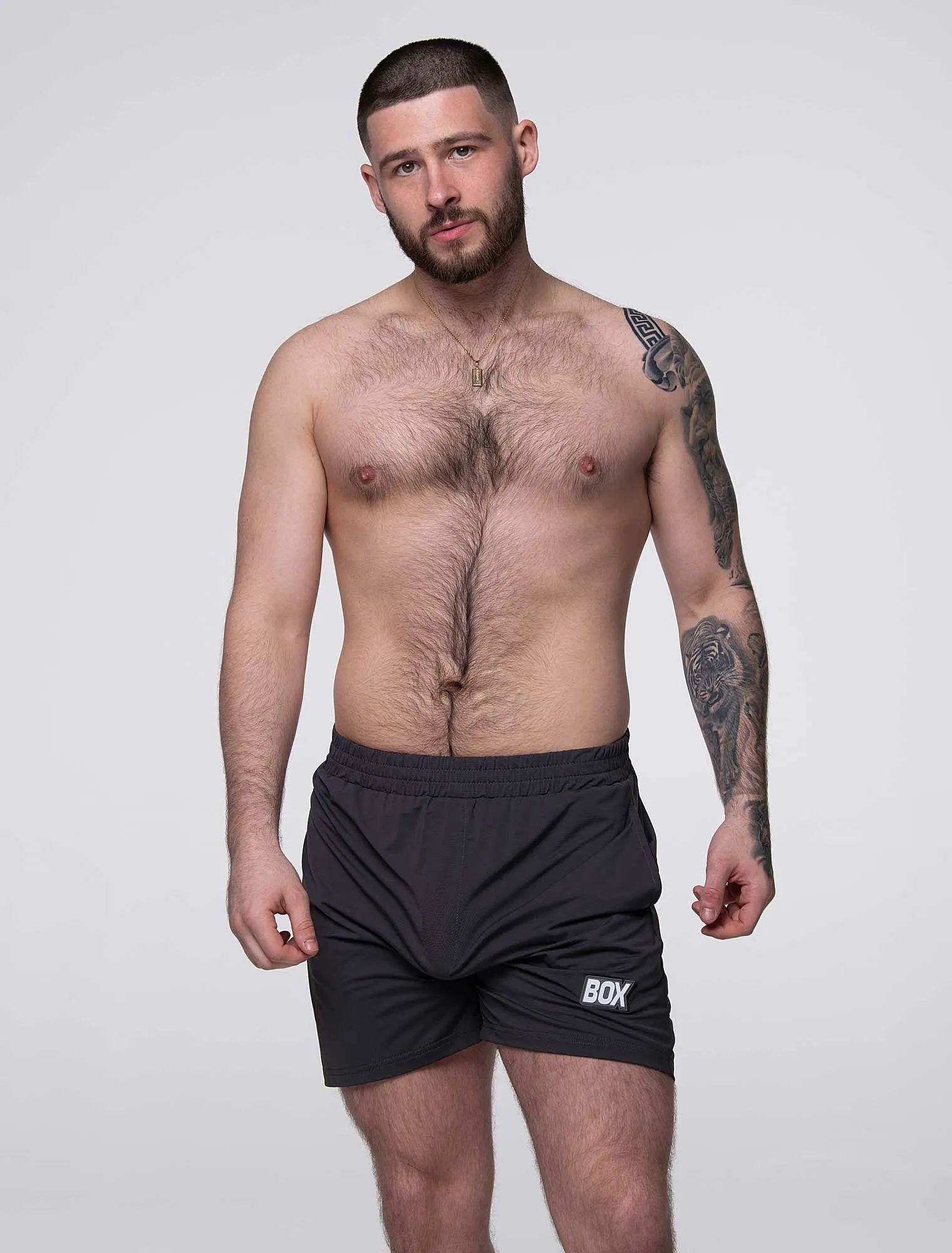 Mesh Soccer Shorts - Defence Grey