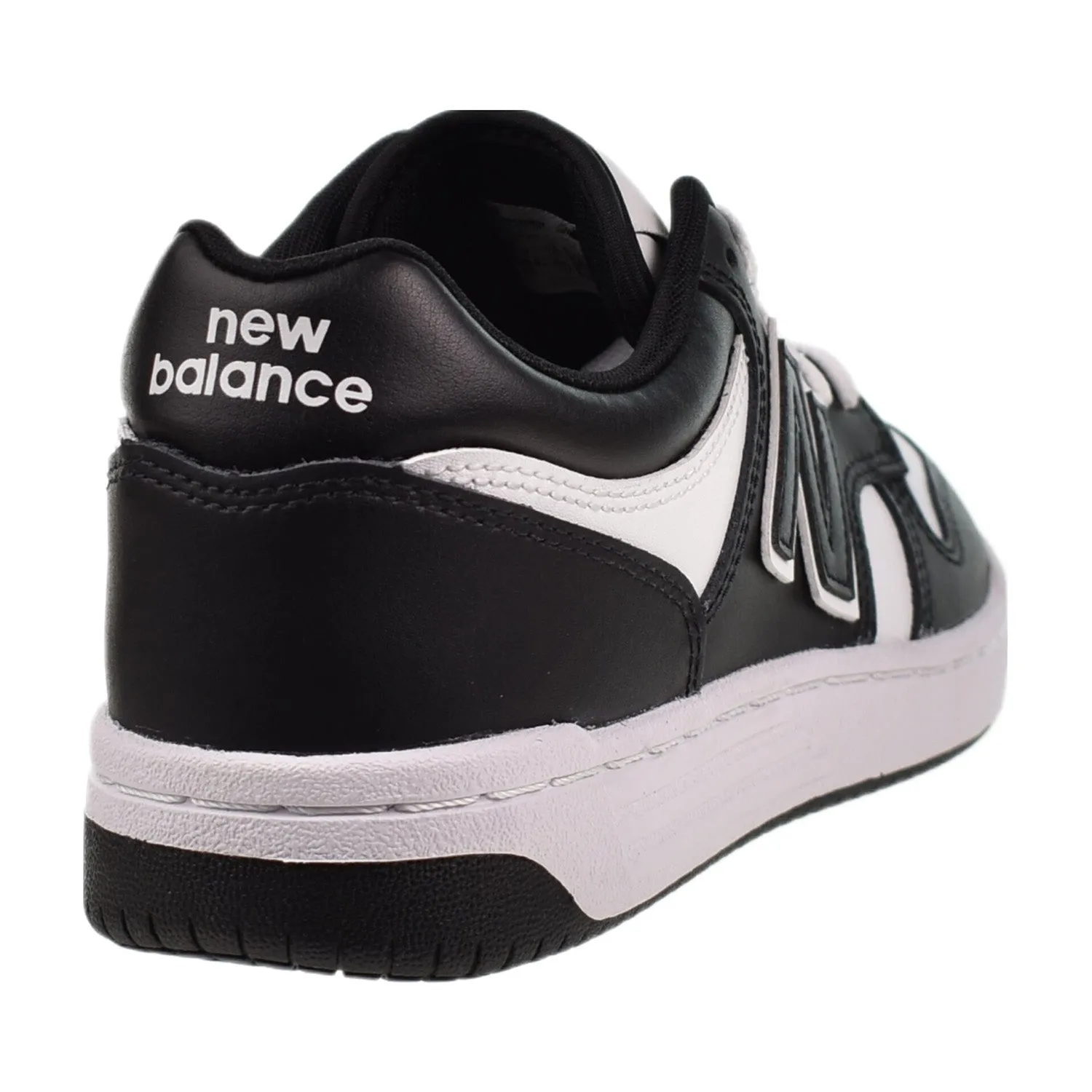 New Balance 480 Big Kids' Shoes Black-White