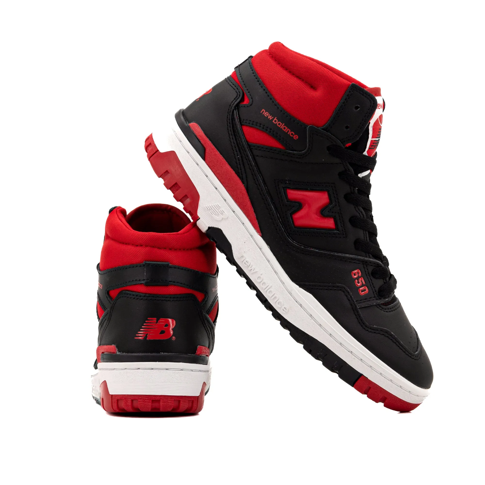 New Balance 650 Black/Red/White BB650RBR