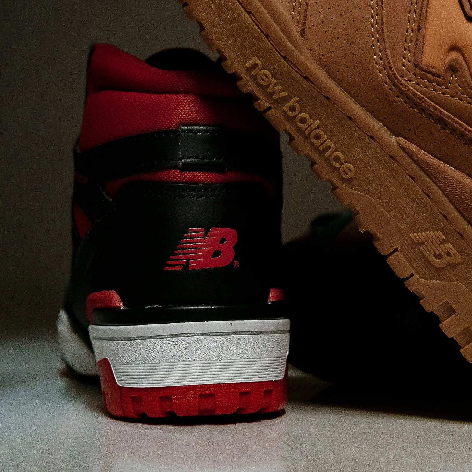 New Balance 650 Black/Red/White BB650RBR