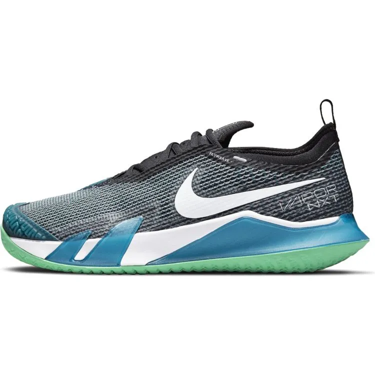 Nike Court React Vapor NXT Tennis Shoes - Dark Teal/White Black Copa