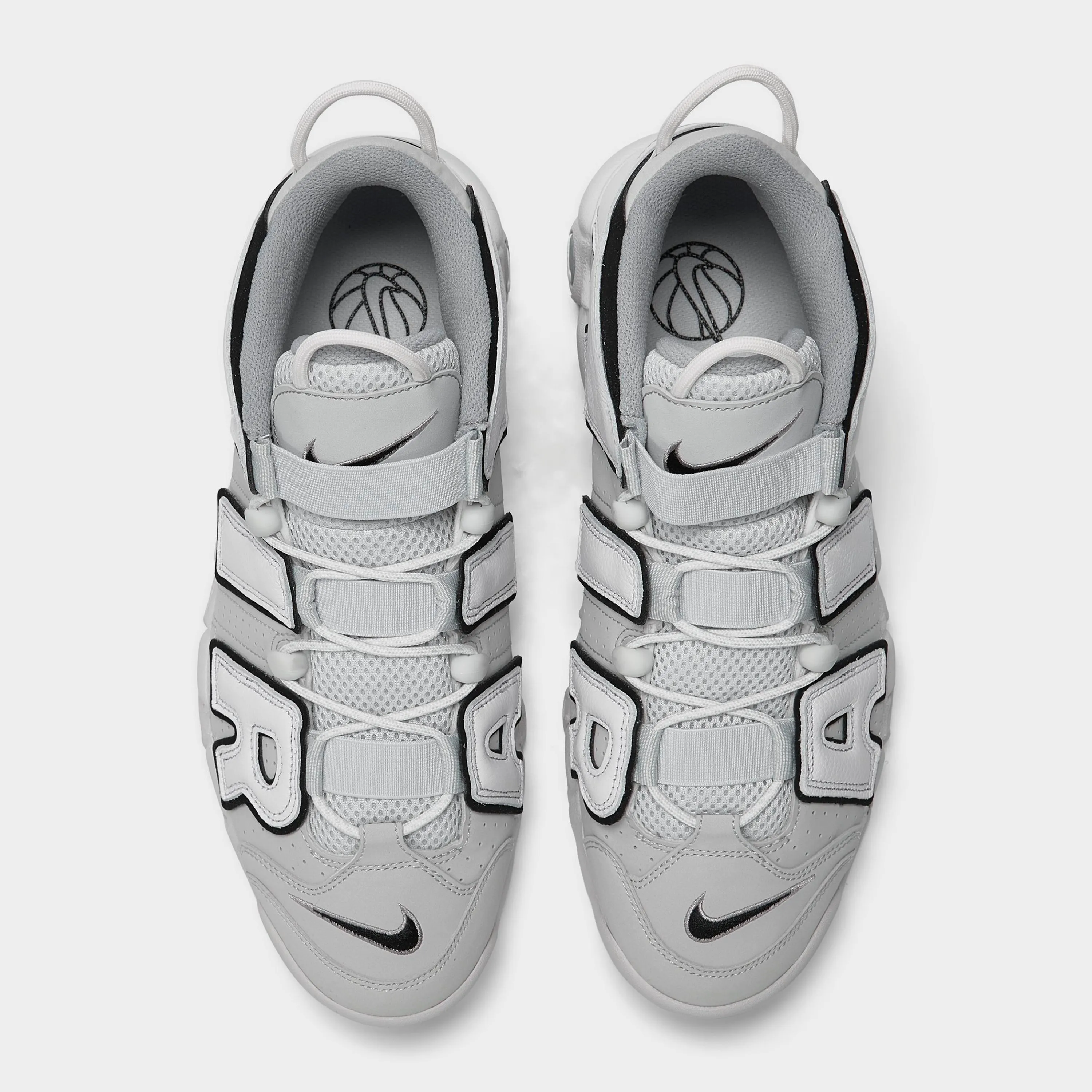 Nike Kid's Air More Uptempo Shoes - Phantom White / Sand Drift / Light Iron Ore