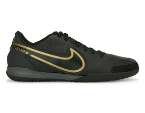 Nike Men's Tiempo Legend 9 Academy IC Black/Gold