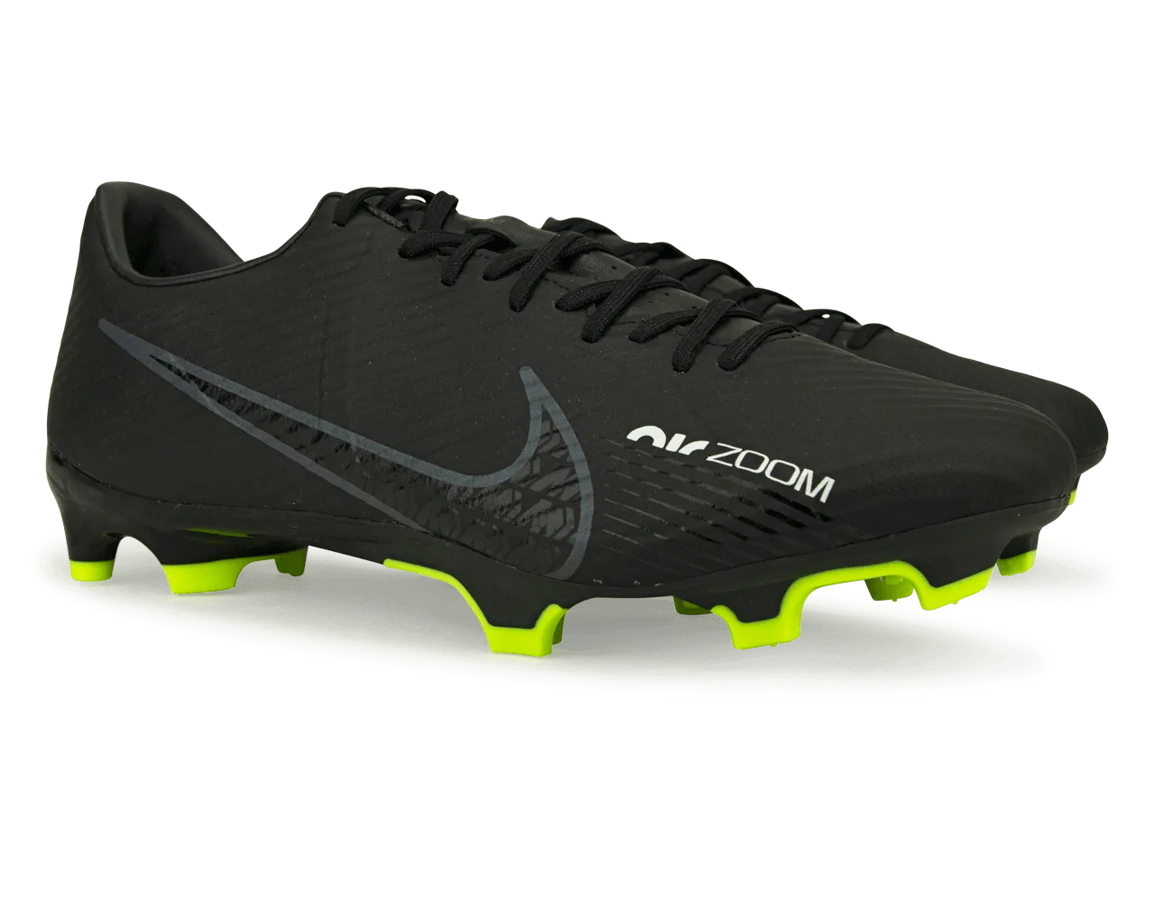 Nike Men's Zoom Mercurial Vapor 15 Academy FG/MG Black/Volt