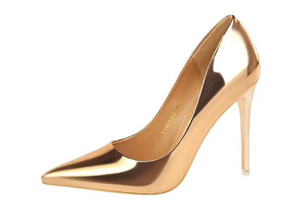 Rosalia heels, rose gold