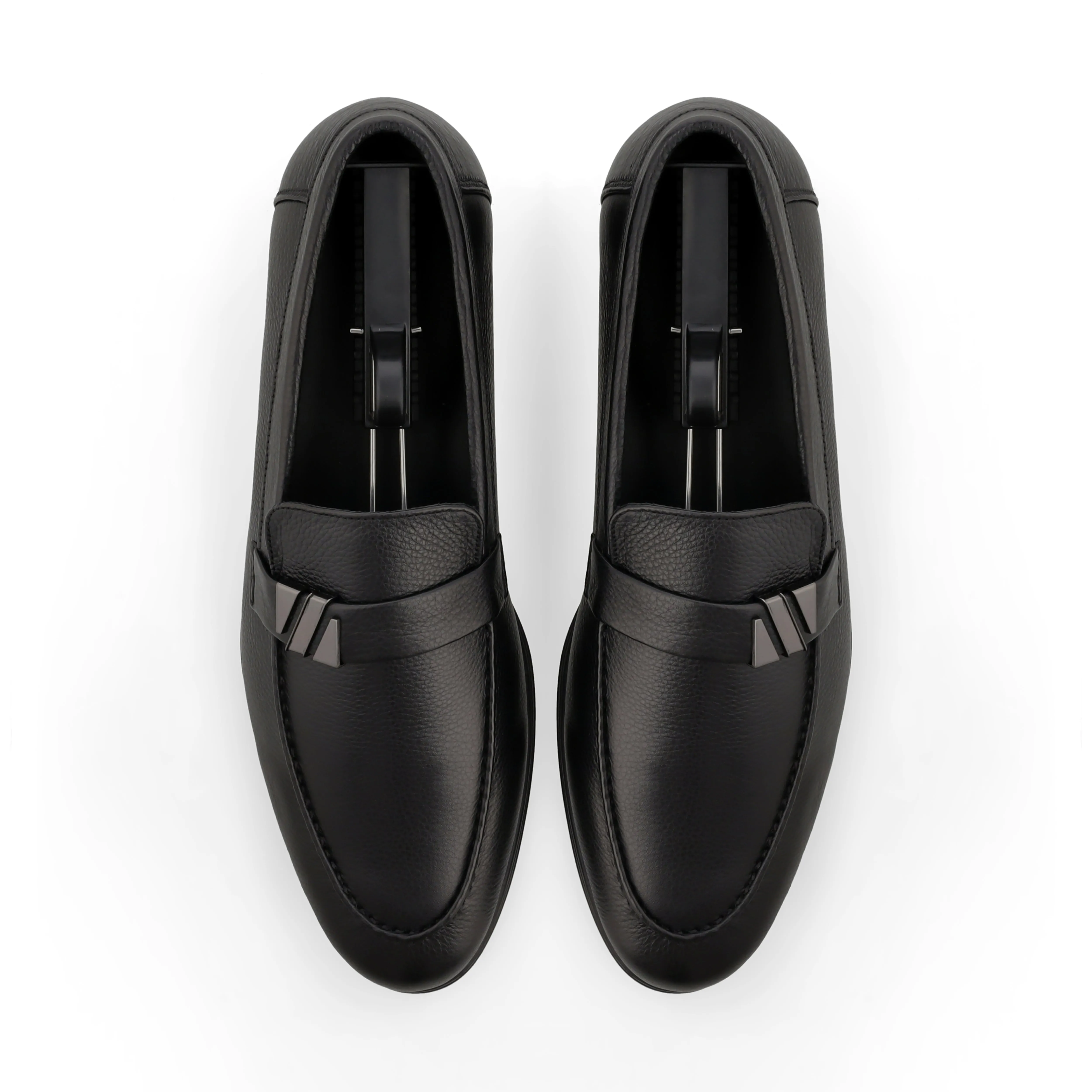 Smart Buckled Loafers