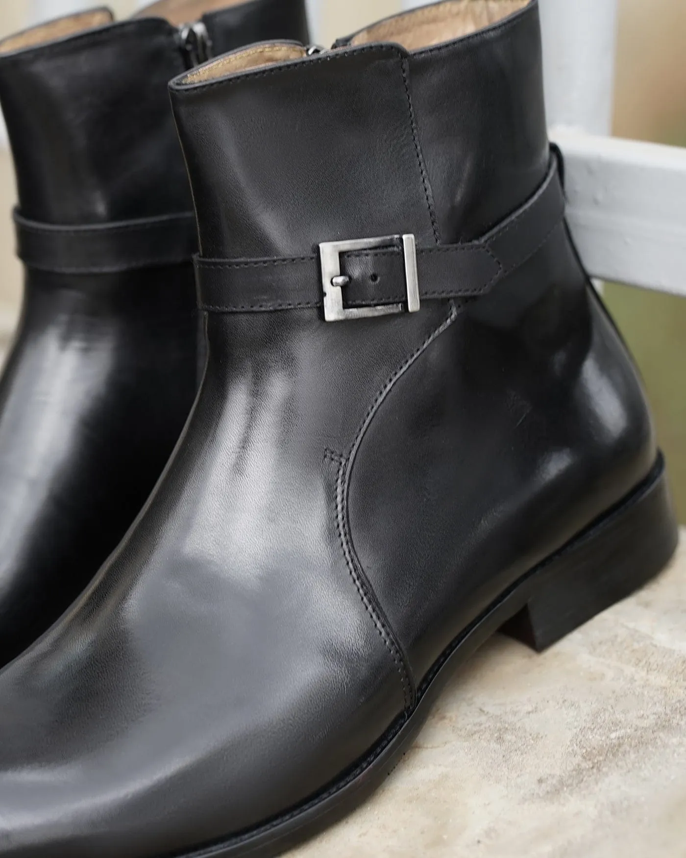 SPECTRA | Black Jodhpur Boots