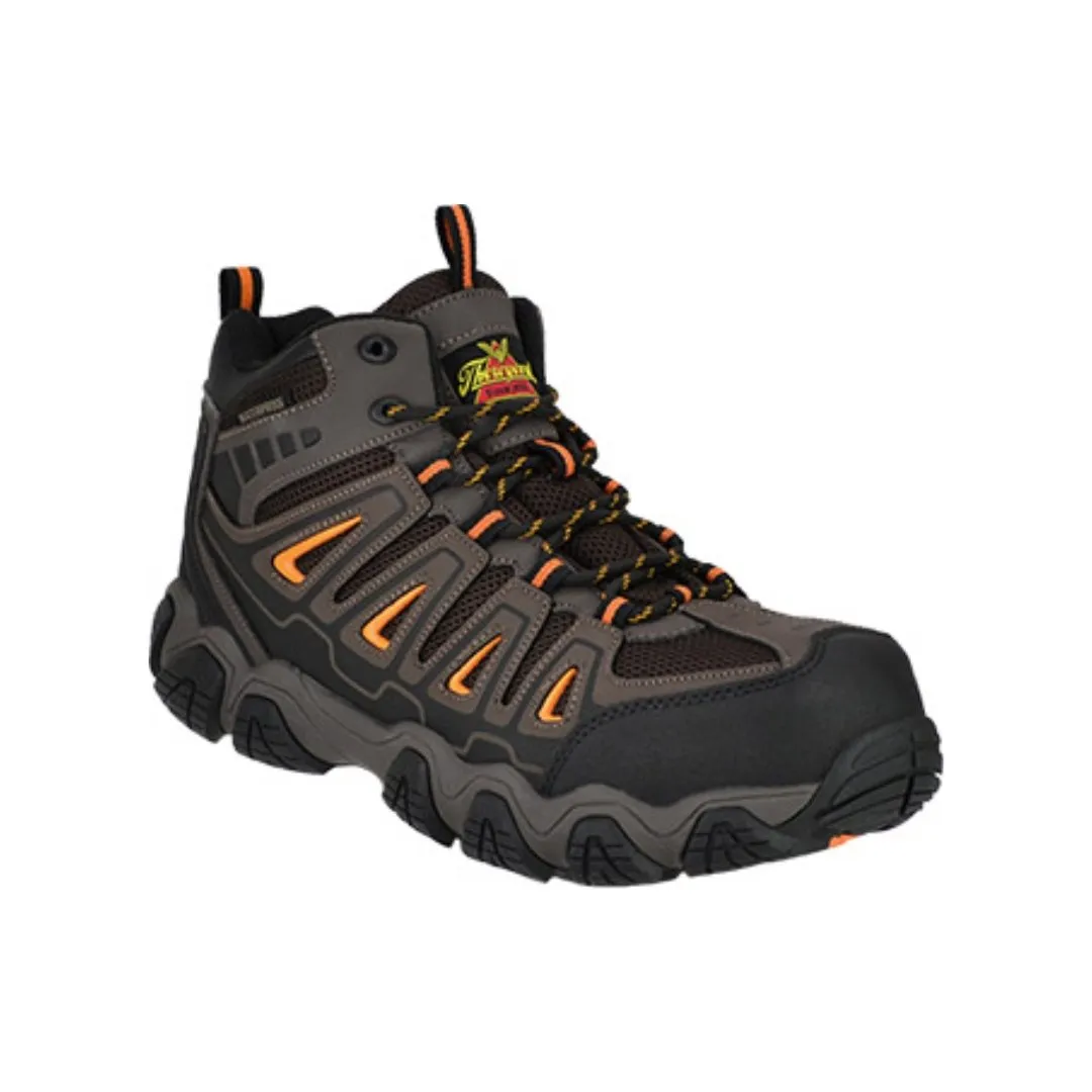 Thorogood Men's 804-4291 Crosstex Waterproof Safety Toe Mid Hiker - Brown