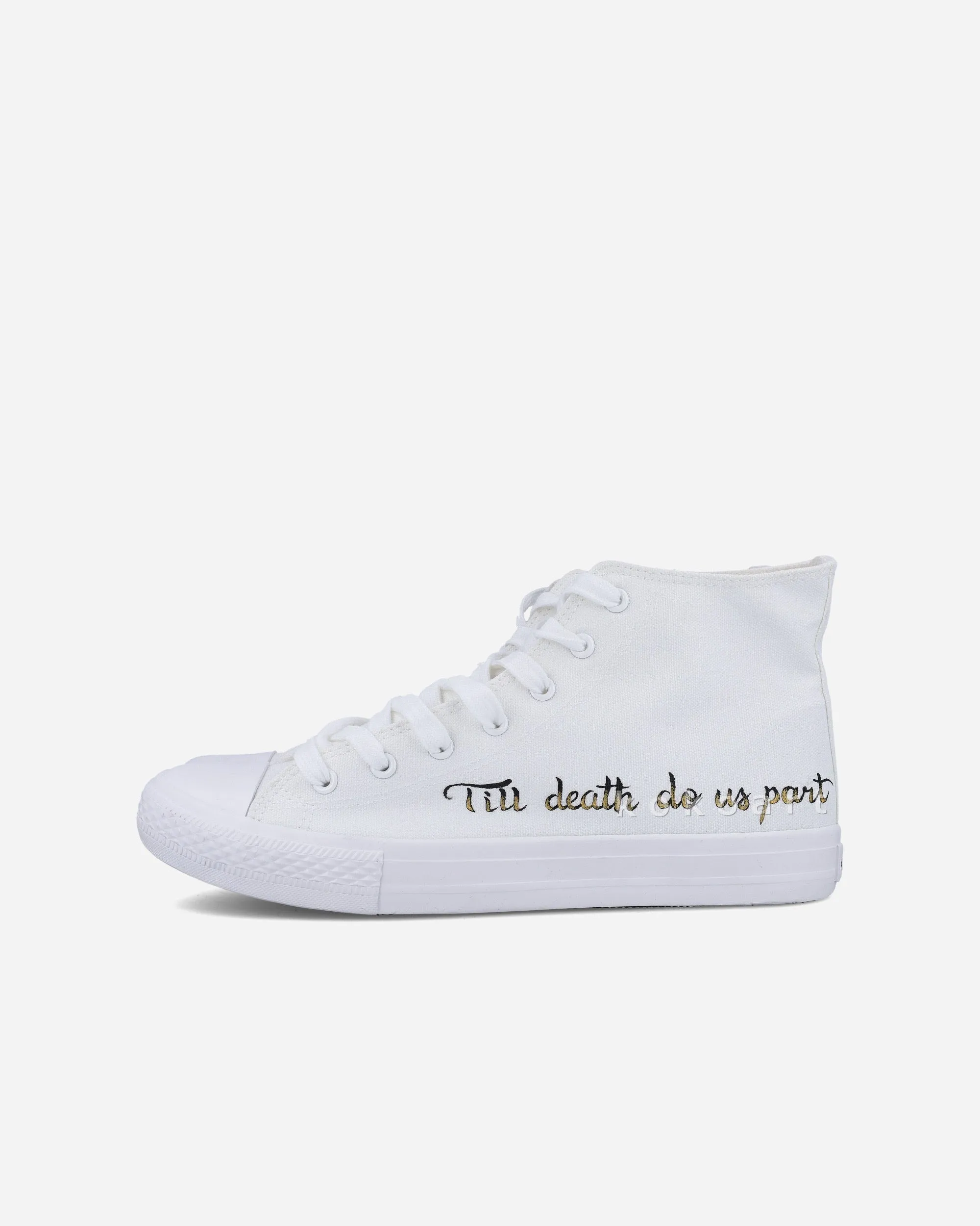 Till Death do us Part Wedding Shoes