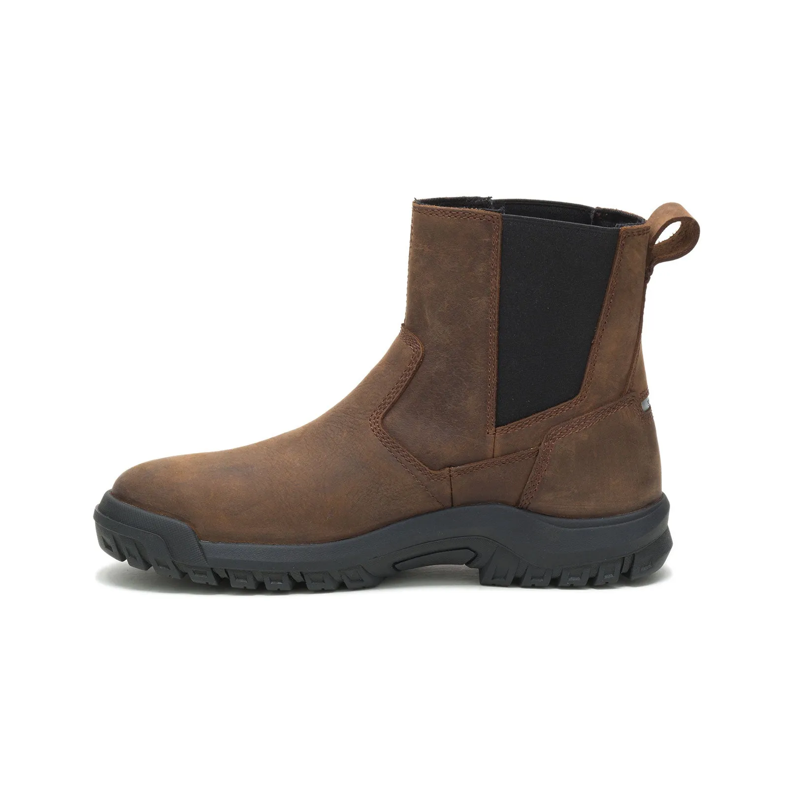 Wheelbase Men's Steel-Toe Chelsea Work Boots Clay